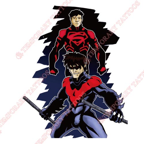 Nightwing Customize Temporary Tattoos Stickers NO.429